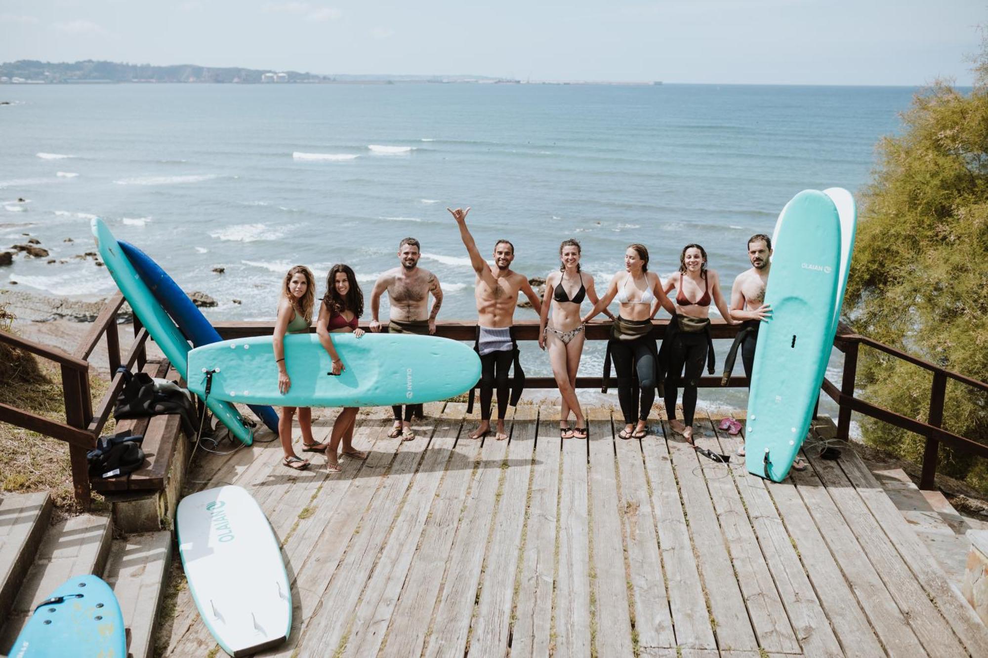 Gijon Surf Hostel Esterno foto